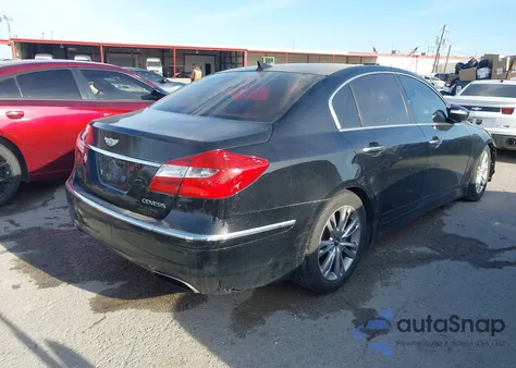 2012 Hyundai Genesis 3.8 z USA, uszkodzony, nr VIN KMHGC4DDXCU153259